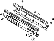 SW-1 Part #04 Long Receiver Screw