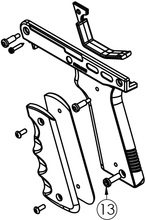 SW-1 Part #13 Frame Screw