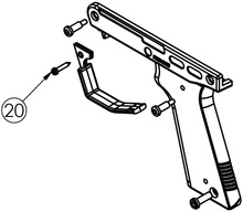 SW-1 Part #20 Trigger Guard Screw