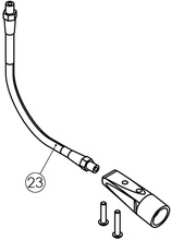 SW-1 Part #23 Steel Braided Hose