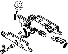 SW-1 Part #32 Trigger Spring