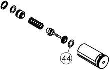 SW-1 Part #44 Cup Seal Seat O-Ring