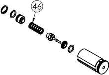 SW-1 Part #46 Cup Seal Spring