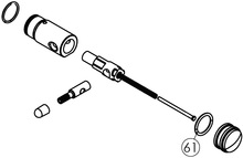 SW-1 Part #61 Hammer Bumper O-Ring